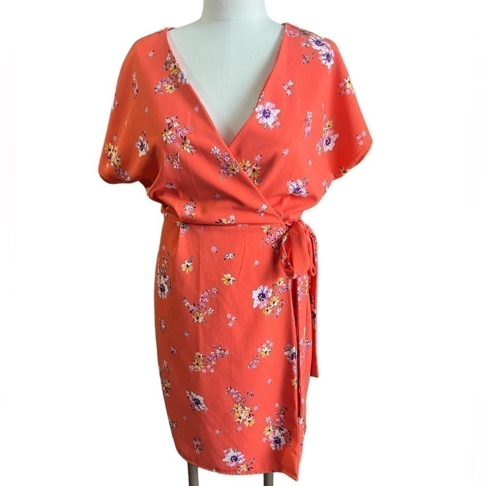 Studio B Floral WRAP Dress
